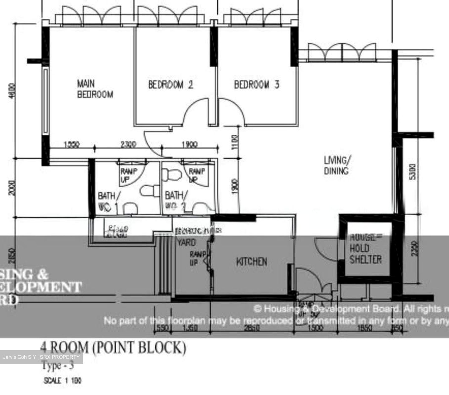 Blk 457 Dew Spring @ Yishun (Yishun), HDB 4 Rooms #619368871